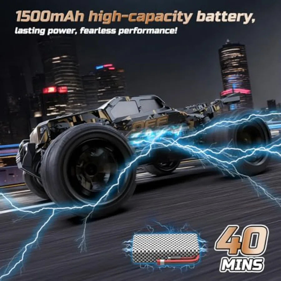 9309E All Terrain Fast RC Cars for Adults 40KPH 4WD Electric Off-Road Remote Control Monster Truck 2.4Ghz High Speed Car