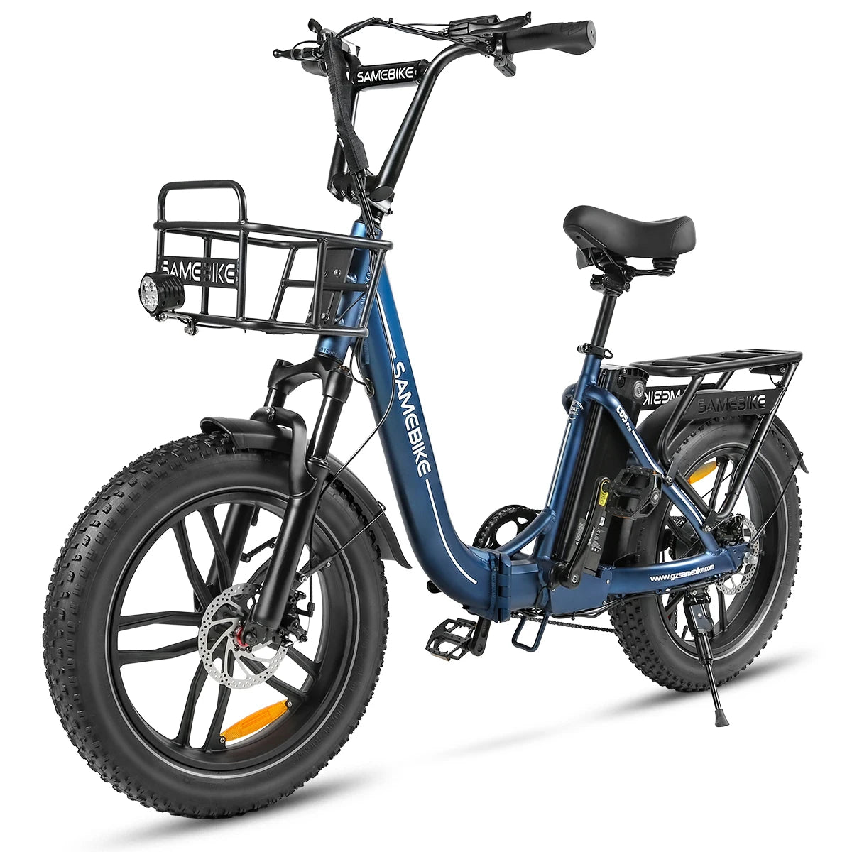 Peak 850W, 20" Foldable Fat Tire Ebike With 36V 13AH Removable Battery For Man And Woman, Electric Bike for Adults.