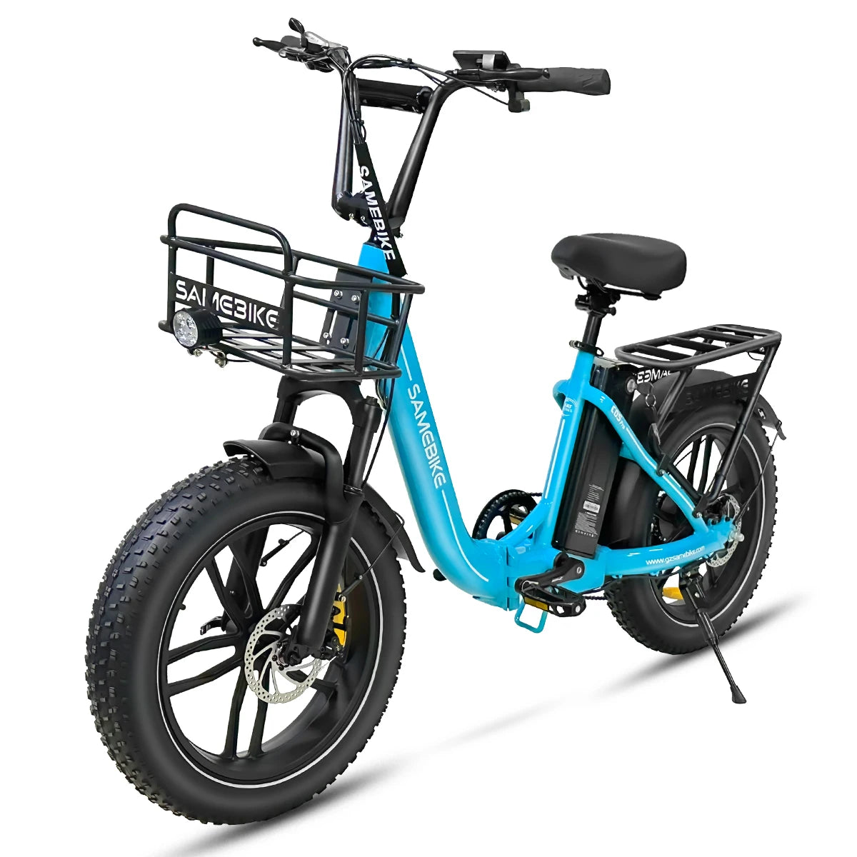 Peak 850W, 20" Foldable Fat Tire Ebike With 36V 13AH Removable Battery For Man And Woman, Electric Bike for Adults.